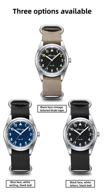 ADDIESDIVE luxus kvarc karóra férfiaknak, új, 36 mm-es, AR-bevonatú buboréküveggel, AD2079, világító, 100 m-es vízállóság, rozsdamentes acél, férfi ajándék