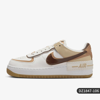 Nike Authentic Air Force 1 Zapatillas de skate cómodas para mujer con amortiguación DZ1847-106