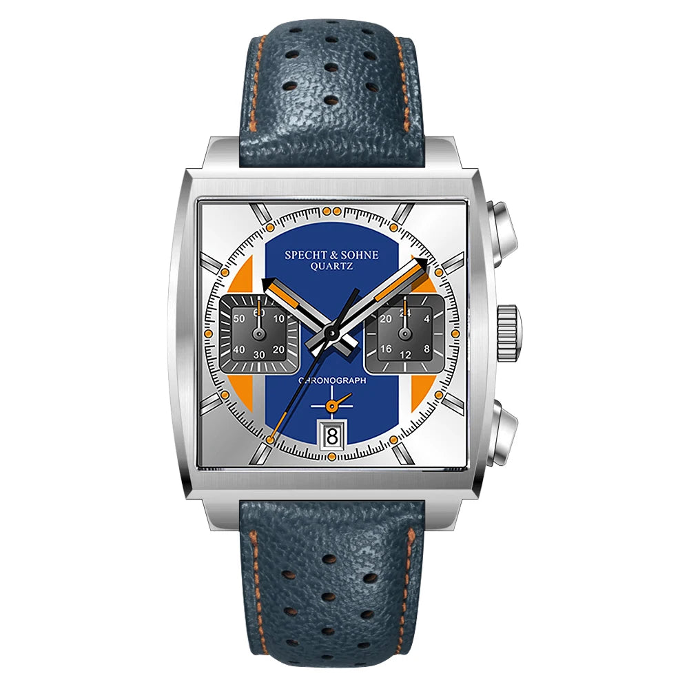 Watches Men 2025 New Hot Watches Luxury Men Quartz Wrist Watch Japan VK64 Chronograph Trendy Sport Waterproof Men's Watch