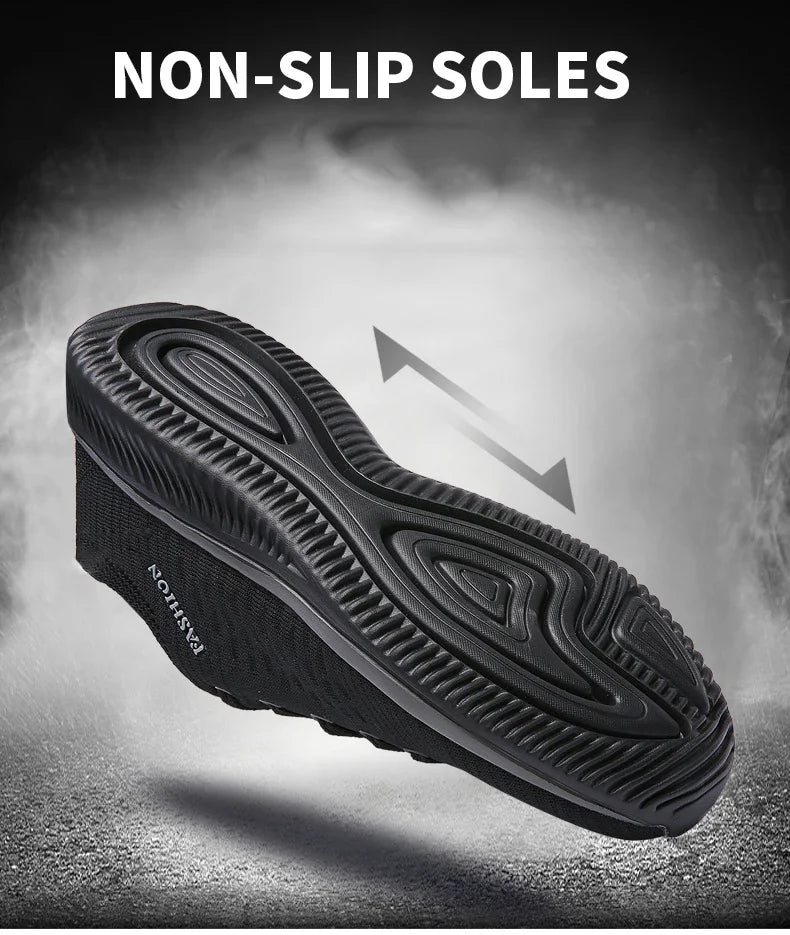 Strick-Laufschuhe für Herren und Damen, lässige Sneaker, atmungsaktive Sportschuhe für Lauftraining, Fitnessstudio und Outdoor, leicht, Größe 38-47