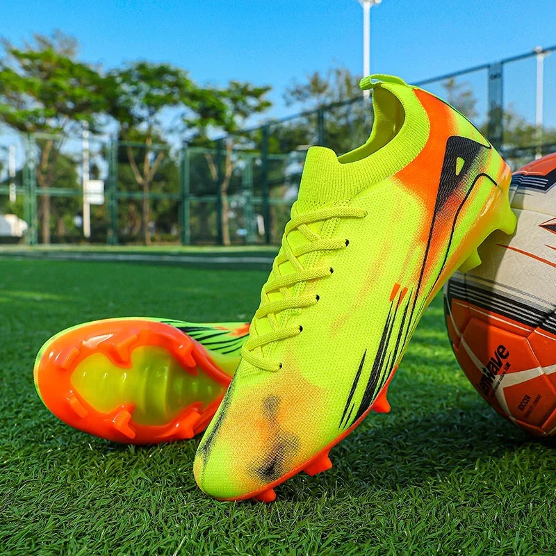 Chaussures de Football antidérapantes pour hommes, baskets d'entraînement FG de qualité supérieure, bottes de Football, crampons, vente en gros, livraison directe, unisexe pour adultes, nouvelle collection