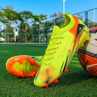 Chaussures de Football antidérapantes pour hommes, baskets d'entraînement FG de qualité supérieure, bottes de Football, crampons, vente en gros, livraison directe, unisexe pour adultes, nouvelle collection