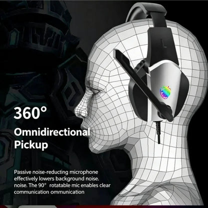 Casque de jeu A1 PUBG 7.1 canaux, prise jack 3,5 mm, casque supra-auriculaire pour ordinateur de bureau