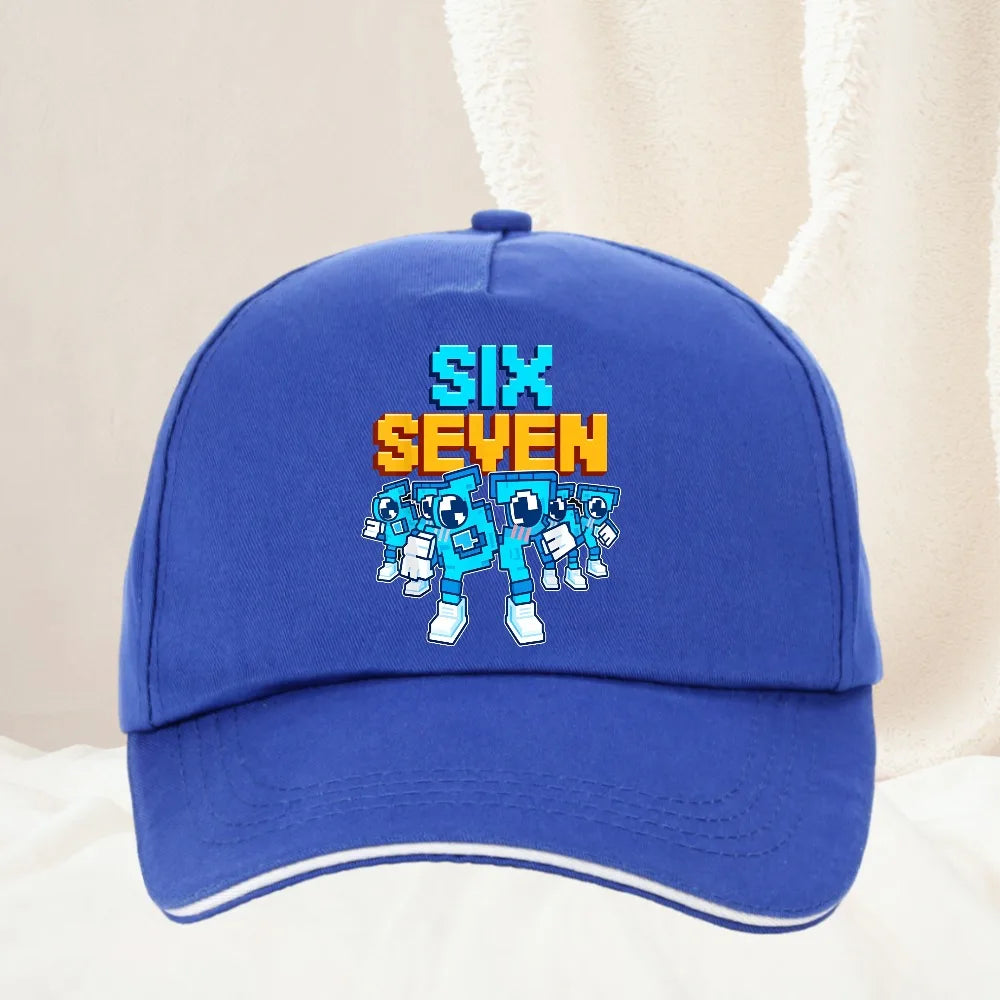 „Meme 67 Six Seven 6 7 Italian Brainrot“ beisbolo kepurė vyrams, „Trucker Hat“, pavasarinė, kasdieninė, lauko, sporto salės, saulės skydelis, „Snapback“ kepurė