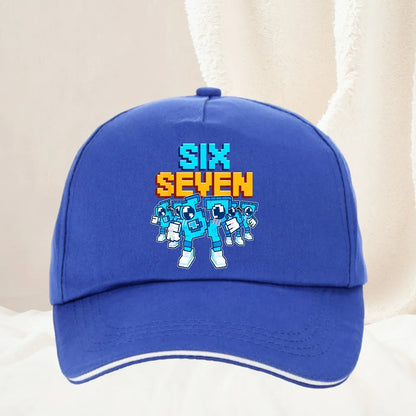 „Meme 67 Six Seven 6 7 Italian Brainrot“ beisbolo kepurė vyrams, „Trucker Hat“, pavasarinė, kasdieninė, lauko, sporto salės, saulės skydelis, „Snapback“ kepurė
