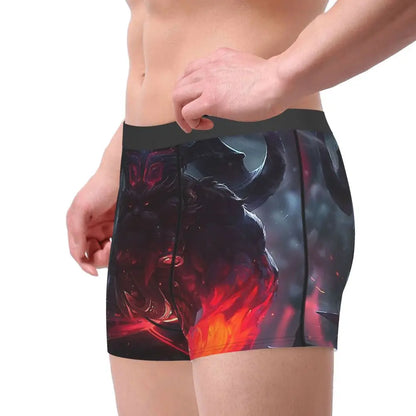 Ornn League of Legends LOL MOBA-games Onderbroeken Ademende slipjes Herenondergoed Sexy shorts Boxershorts