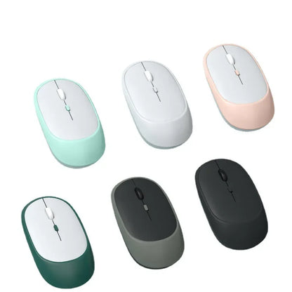 Mysz bezprzewodowa Lenovo USB, ładowalna, ergonomiczna, regulowane DPI, cicha, biurowa, 2.4G Bluetooth, optyczna, elektryczna mysz do gier i biura