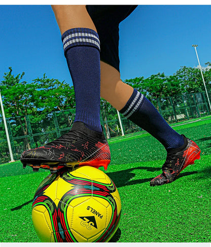 New Men's Football Boots Sneakers FG Soccer Shoes Training Wholesale Top Quality Cleats Non-Slip Drop Shipping Unisex Adult