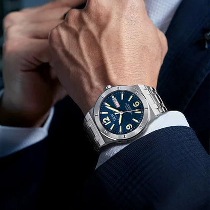Carnival mechanical men’s watch (IW premium series) – Luxury, sapphire crystal, water-resistant to 50 m, imported automatic movement