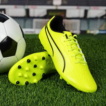 Chaussures de football PUMA pour hommes MG Cleat Soccer TT avec crampons à rainures 108519-01 108519-03, talon renforcé