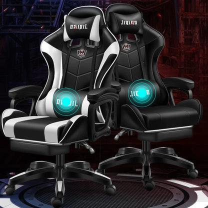 Chaise de jeu pour cybercafé, inclinable et réglable en hauteur, chaise de jeu pour ordinateur