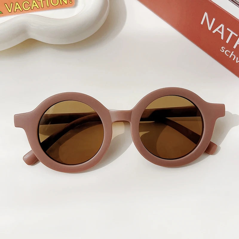 2026 Kids Personality Classic Outdoor Sun Protection Sunglasses Boys Girls Colors Protect Eyes Baby UV400 Sunglasses Children