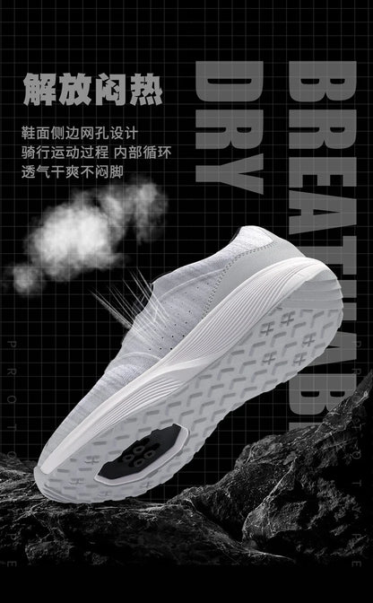 Cycling Sneakers MTB Men's Sports Dirt Bike Shoes SPD Pedal Mountain Bicycle Footwear Speed Racing Flat Off-Road Cycling Shoes