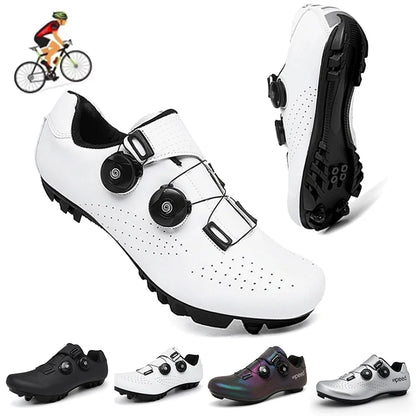 Men’s Cycling Shoes Suitable for Mountain Sports Pedal Self-Locking Women’s MTB Cycling Shoes Breathable Cycling Shoes