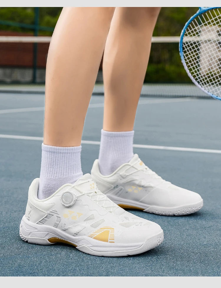 Badmintonschoenen voor heren, trainingssportschoenen voor binnen en buiten, antislip, slijtvast, mesh, ademend, tafeltennisschoenen