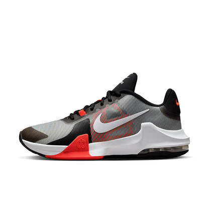 „Nike Air Max Impact 4“ žemi krepšinio bateliai: kasdieniai, universalūs, neslystantys, patvarūs, su amortizacija DM1124-402