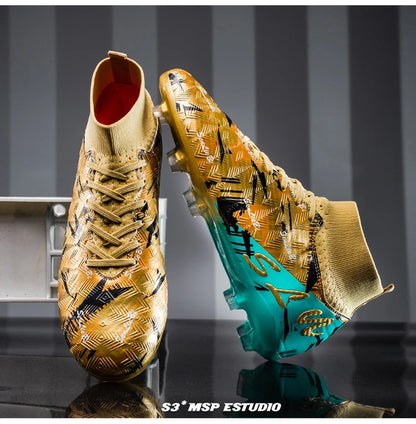 Professional Football Boots Men Soccer Shoes Society Football Cleats FG Ultralight Training Soccer Sneakers Outdoor Sports Shoes