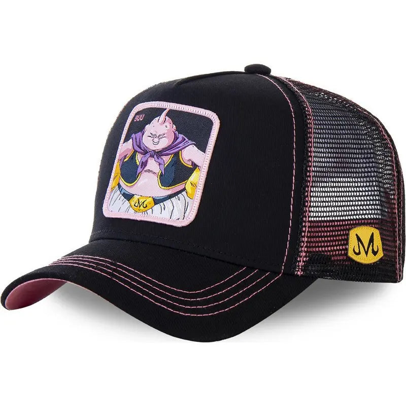 Dragon Ball Styles Anime Son Goku Βαμβακερό Νέο Καπέλο Μπέιζμπολ Άνδρες Γυναίκες Hip Hop Πατέρας Ρυθμιζόμενο Καπέλο από Πλέγμα Καπέλο Trucker
