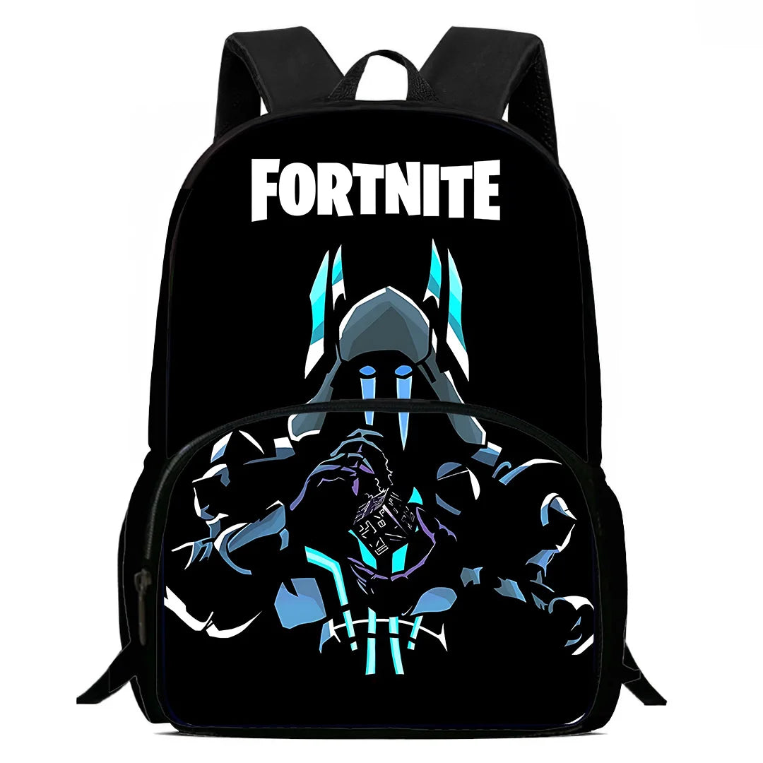 Klassischer Fortnite-Kinderrucksack für Jungen und Mädchen, Schulrucksack mit großem Fassungsvermögen, langlebiger Rucksack für Camping, Schüler und Geburtstagsgeschenk für Kinder