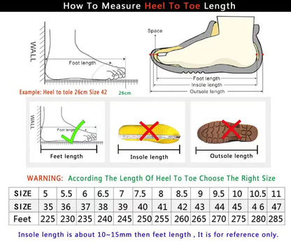 Outdoor Men's Sneakers 2026 New Spring and Summer Thick-Soled Sports Shoes Men's Hiking Daddy Shoes Casual Footwear for Men