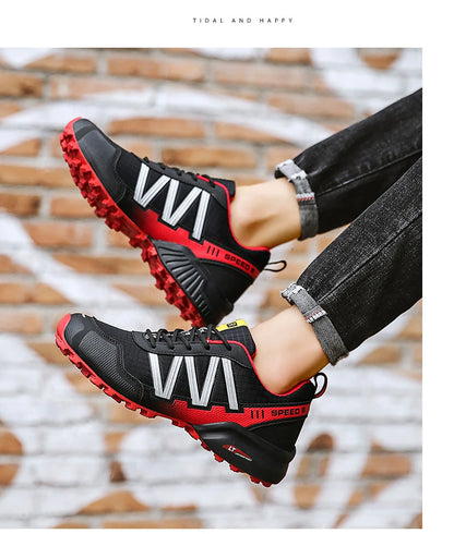Waterproof Men and Women Cycling Shoes MTB Bike Riding Shoes Motorcycle Shoes Bicycle Shoes Hiking Sneakers for Men