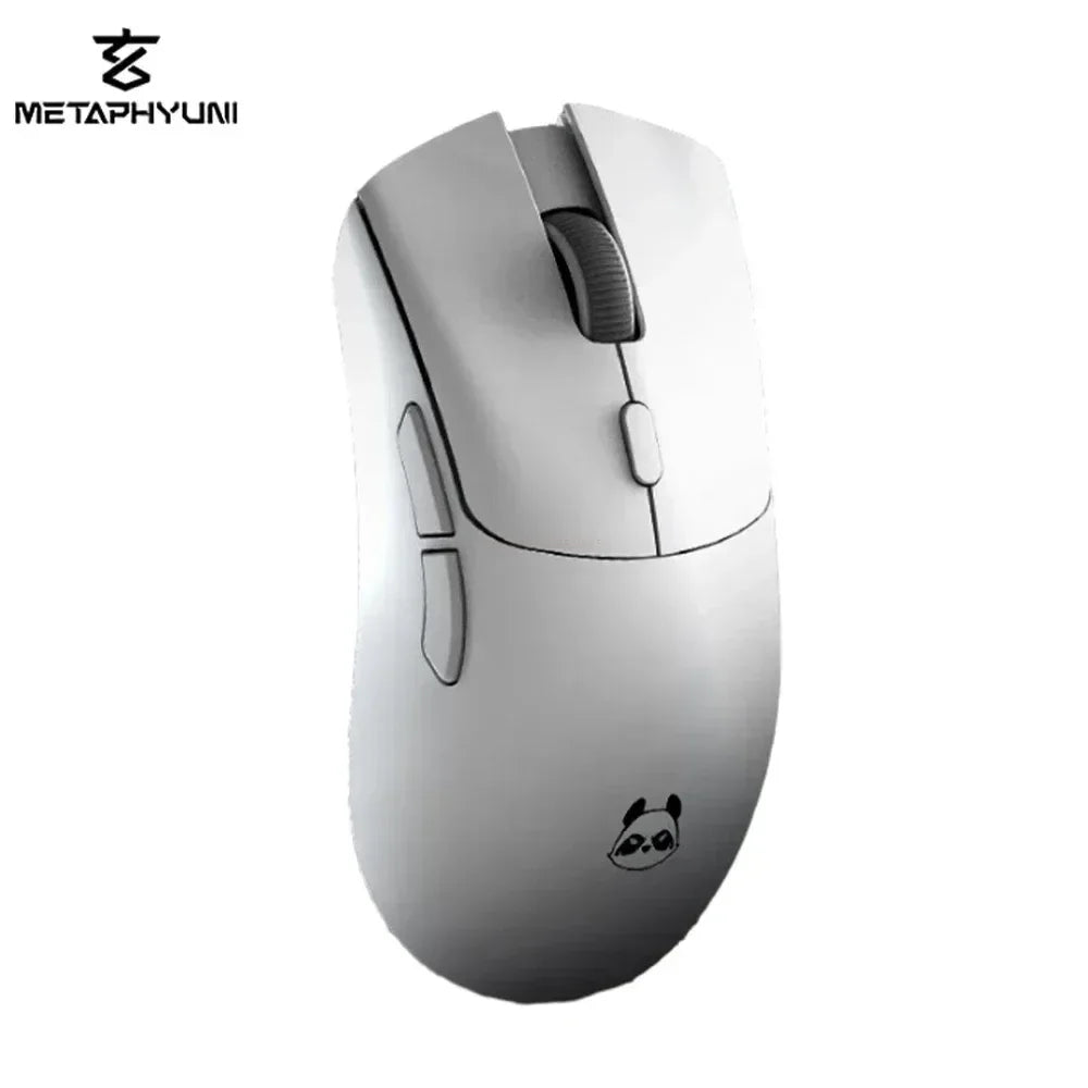 Bezdrátová myš Metaphyuni Metapanda P1 P1 Pro Max PAW3395, nízká latence, lehká e-sportovní herní myš, ergonomická, dárek pro PC hráče