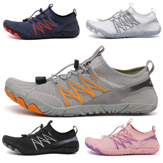 Women's Water Shoes Barefoot Shoes Men's Aqua Swimming Shoes Quick Dry Footwear for Beach Gym