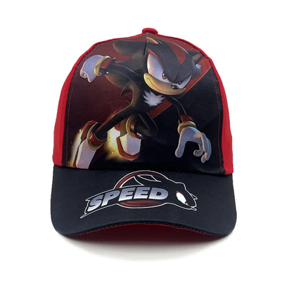 50–54 cm vaikų „Sonic“ animacinio filmo beisbolo kepurė su anime ežiu „ShadowTails“ ir „Knuckles“ personažais, apsauganti nuo saulės, aksesuaras, dovana