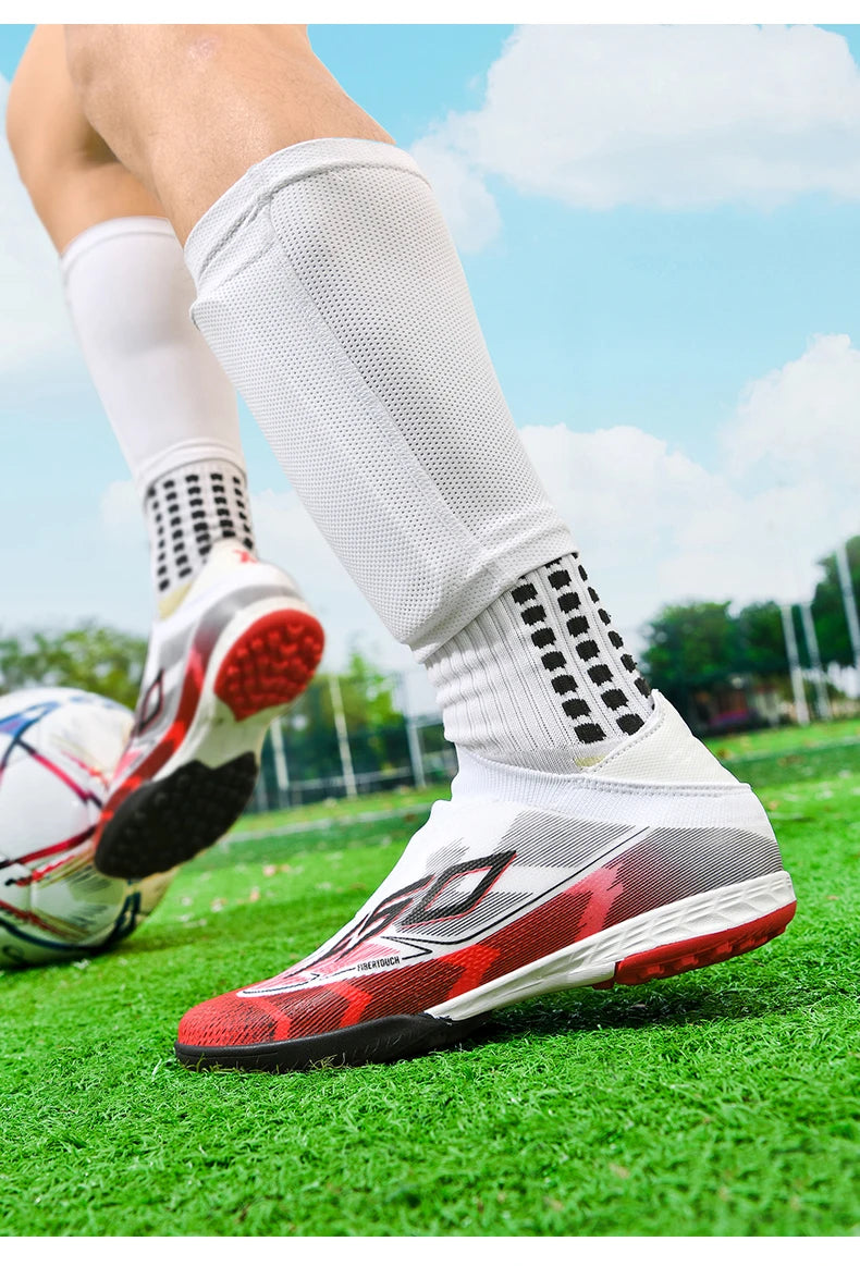 Chaussures de football pour hommes, neuves, pour terrain gazonné, professionnelles, originales, résistantes, décontractées, chaussures de football de qualité supérieure, ultralégères
