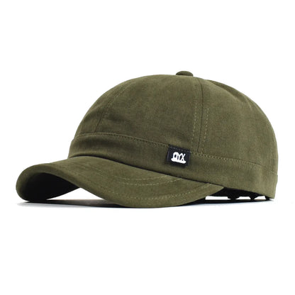 Gorra de béisbol vintage de ala corta, de algodón, para hombre y mujer, gorra «dad hat» suave, ajustable, estilo «trucker», de perfil bajo