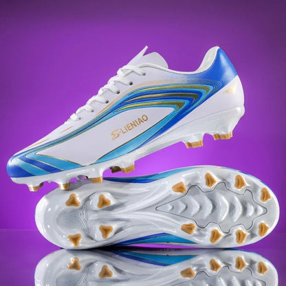 Nouvelles chaussures de football pour hommes, crampons de futsal, chaussures de soccer, chaussures de match, baskets d'intérieur de haute qualité, best-seller, antidérapantes, pour entraînement et extérieur