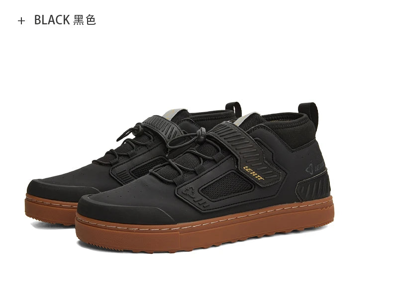 LEHTT professional cycling shoes lock-free mountain thickened skateboard shoes casual bicycle shoes off-road hiking shoes men