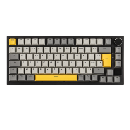 Layout ISO-FR EPOMAKER X AJAZZ AK820 PRO 75% AZERTY Francese Tastiera meccanica hot-swap cablata/BT/wireless 2.4GHz per Win/Mac/PC