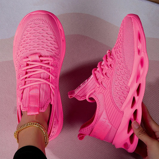 Women’s Sport Shoes Fashion Platform Sneakers Ladies Spring Winter Flats Running Shoes for Women Plus Size 43