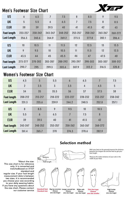 Xtep One Piece Model 3.0 Men Running Shoes 2025 Spring Comfortable Stability Cushion Rebound Racing Sneakers 875219110030