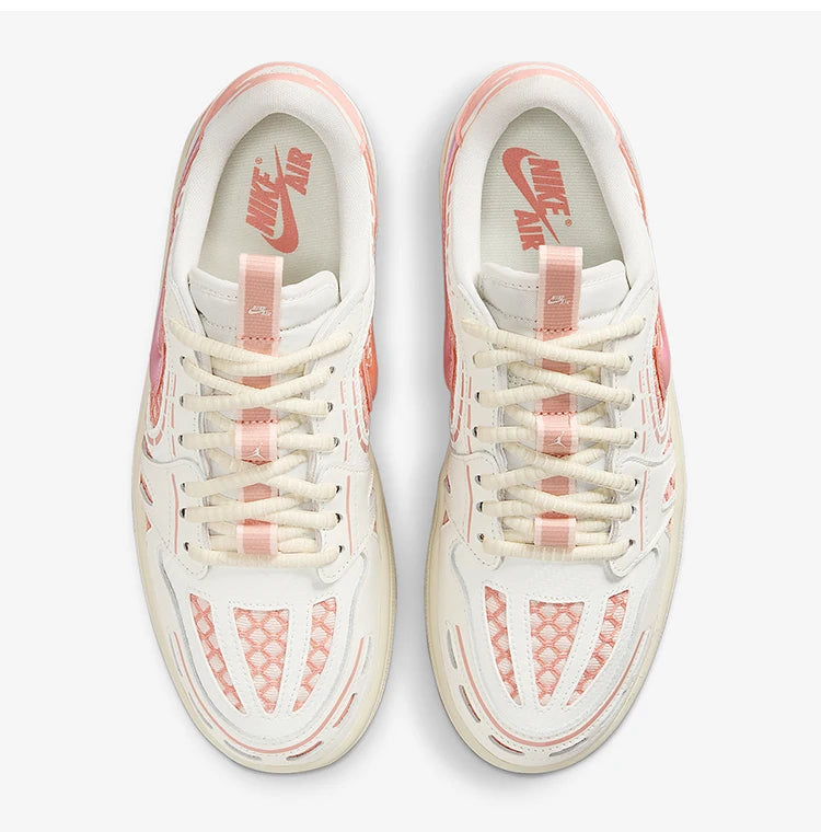 Ténis desportivos casuais almofadados Nike Genuine JORDAN para mulher, estilo clássico e moderno, HQ2186-180