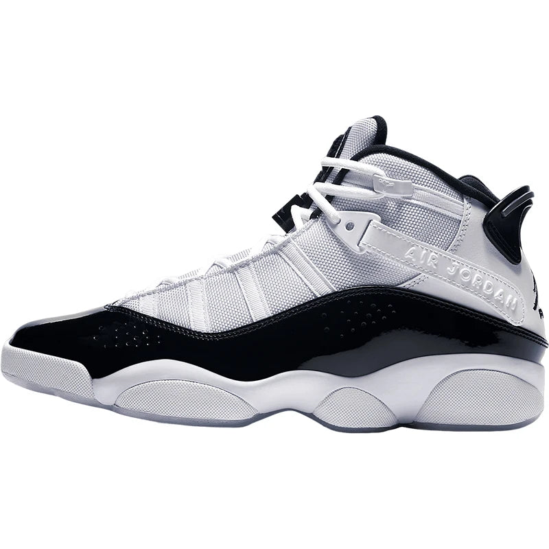 Nike Ufficiali Autentiche JORDAN 6 RINGS Scarpe da basket sportive da uomo con ammortizzazione 322992-104